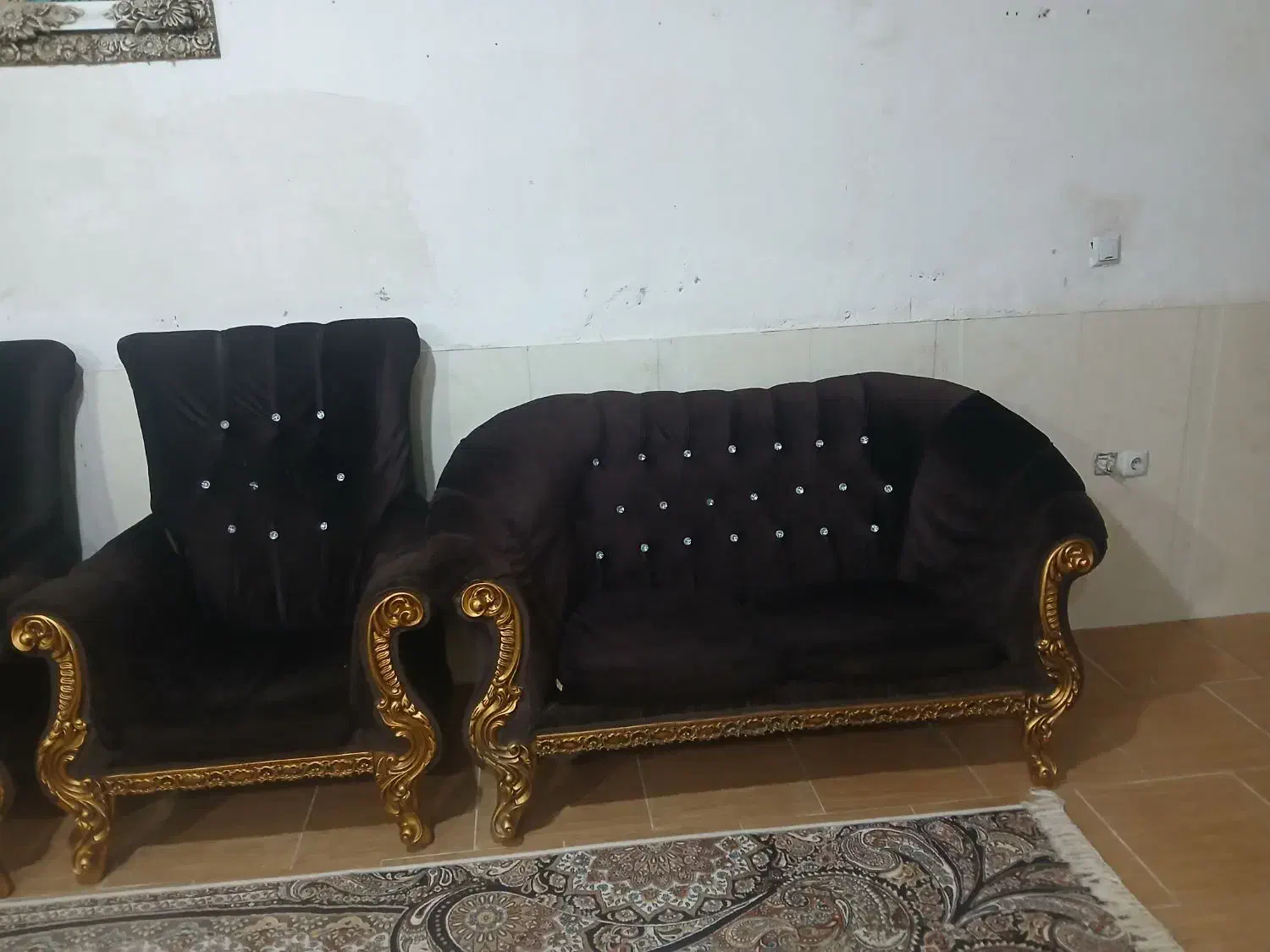 یه دس مبل ۷نفره|مبلمان خانگی و میز عسلی|کوهدشت, |دیوار