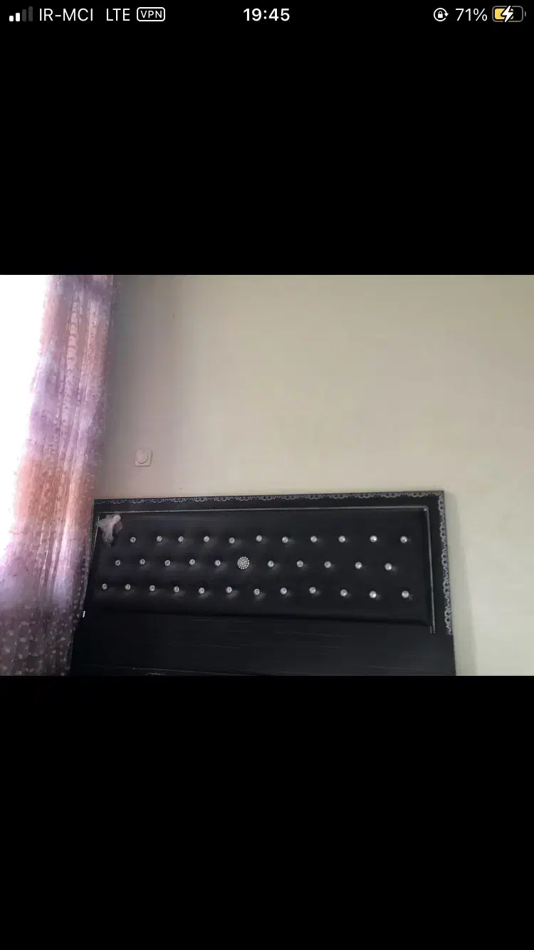 تخت دونفره (فقط قاب )کفی و تشک ندارد|تخت و سرویس خواب|تهران, بازار|دیوار