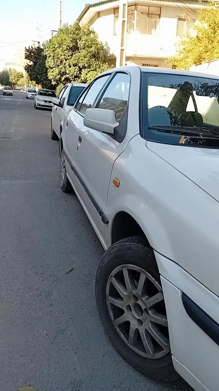 سمند سفید ۸۷|خودرو سواری و وانت|گرگان, |دیوار