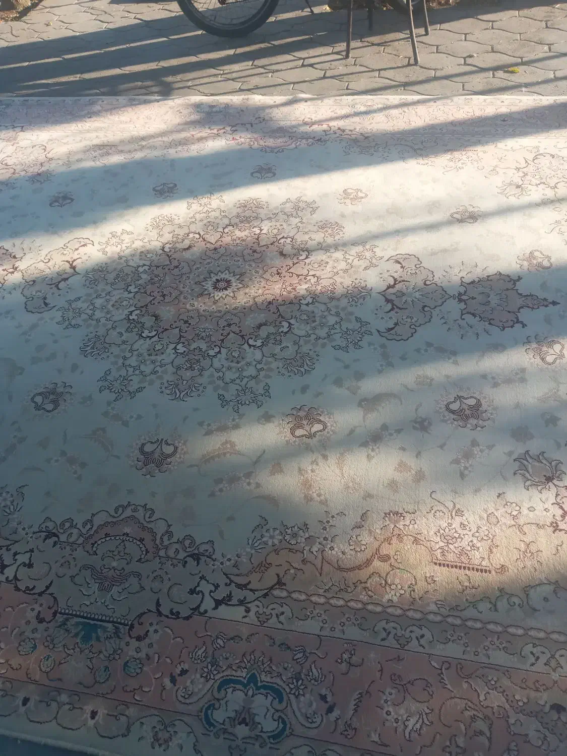 دو عدد فرش ۷۰۰شانه اصل آکرولیک ۱۲متری|فرش|محمدبار, |دیوار