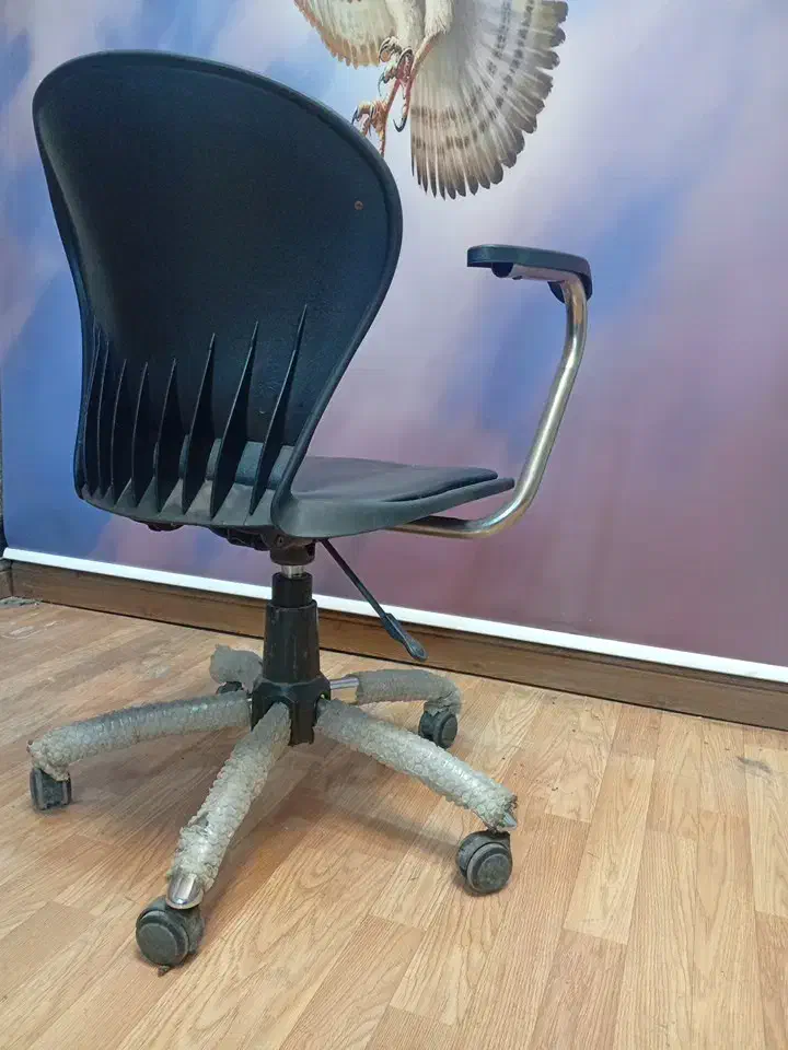 صندلی چرخ و جک و دسته دار صدفی کاملا نو|مبلمان اداری|تهران, شهرک هما|دیوار