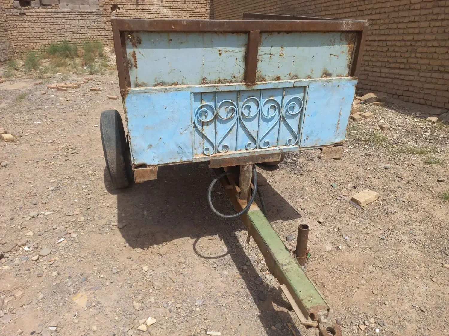 تریلی تراکتوری کمپرسی باجک ده تنی|خودرو سنگین|خواف, |دیوار