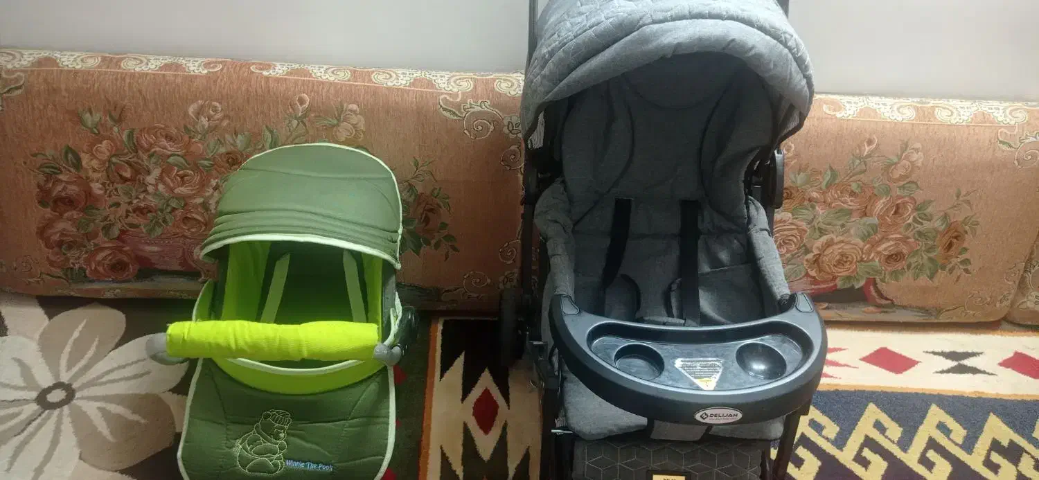 کالسکه و گلیره سالم و بدون خط و خش|کالسکه و لوازم جانبی|پیشوا, |دیوار