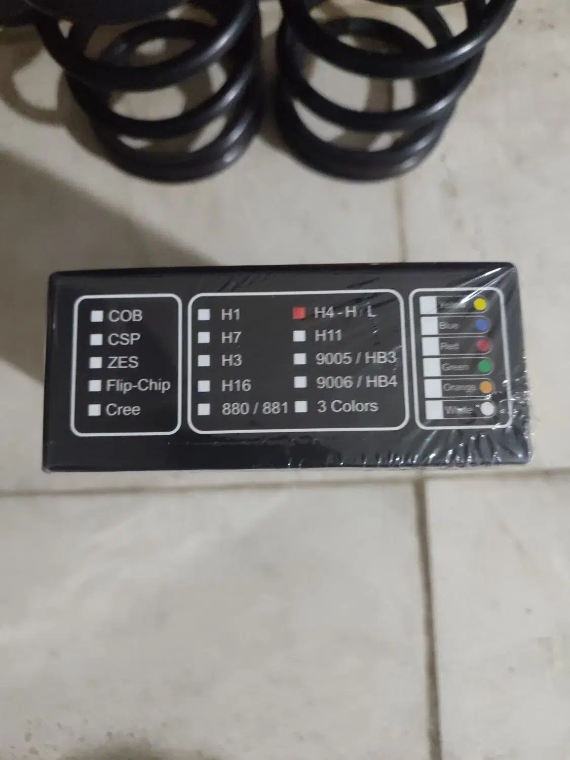 هدلایت h4 دوکنتاک و فنر جلو فابریک پراید|قطعات یدکی و لوازم جانبی|قزوین, |دیوار