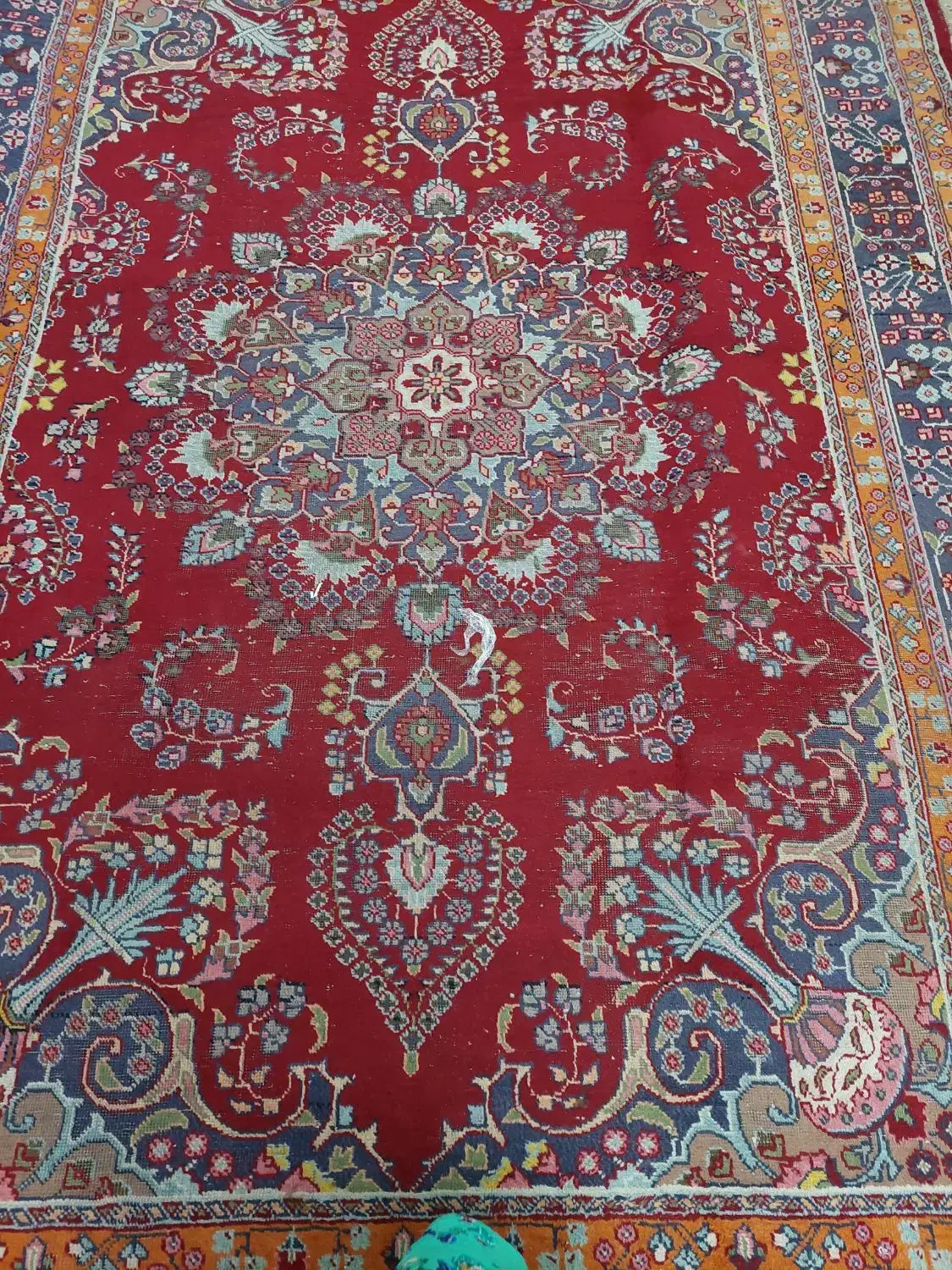 ۲ عدد فرش قدیمی دستباف|فرش|پردیس, فاز ۴|دیوار