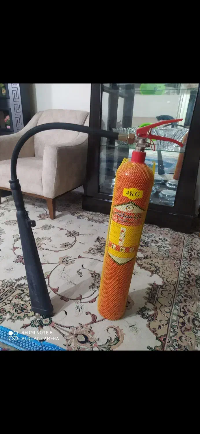 کپسول آتشنشانی Co2|مصالح و تجهیزات ساختمان|هشتگرد, فاز ۲ مهستان|دیوار