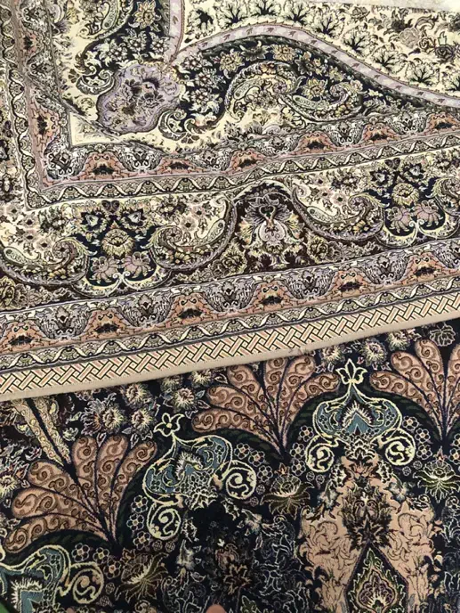 روفرشی دو رویه یزد بافت ابریشمی ۹متری|روفرشی|بروجرد, |دیوار