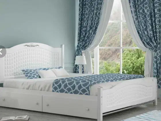 میز ارایش و تخت خواب|تخت و سرویس خواب|سیاهکل, |دیوار