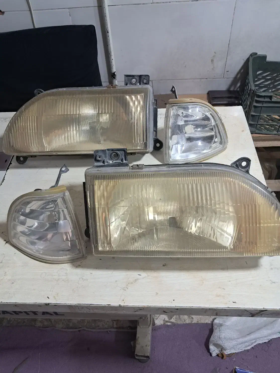 چراغ جلو پراید دو تیکه|قطعات یدکی و لوازم جانبی|بهارستان, |دیوار