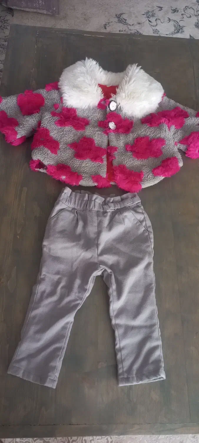 کاپشن دخترانه|کفش و لباس بچه|بروجرد, |دیوار