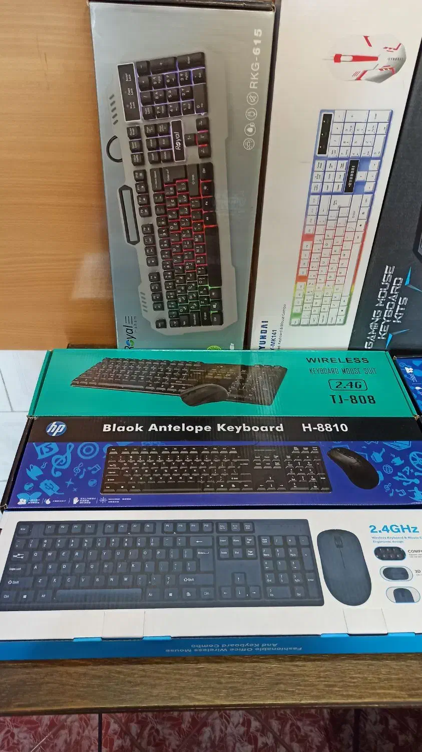 کیبورد گیمینگ|قطعات و لوازم جانبی رایانه|شیراز, بریجستون|دیوار