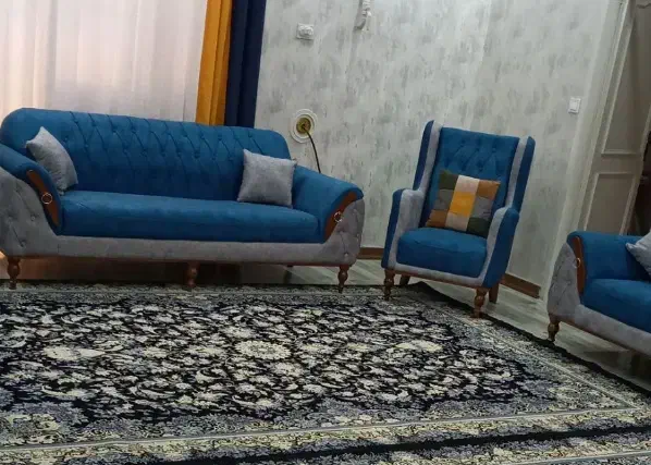 مبل ۷ نفره در حد نو|مبلمان خانگی و میز عسلی|اسدآباد, |دیوار