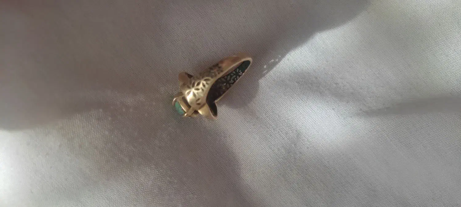 انگشتر قدیمی کپی طلا|جواهرات|شیراز, شهرک فرزانگان|دیوار