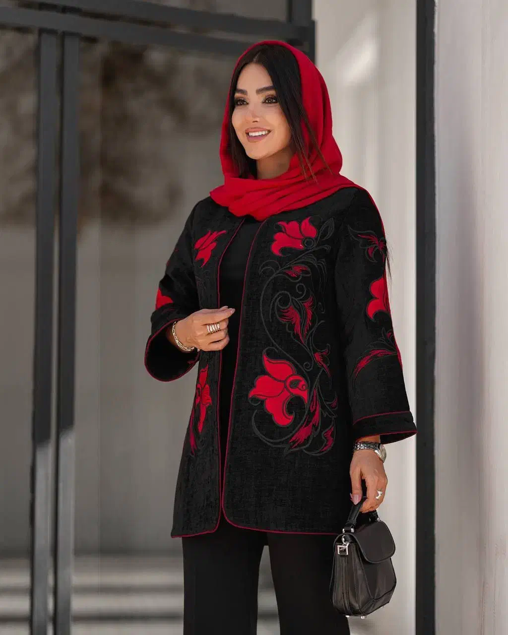 لباس یلدایی/سه تیکه/مانتو/ یلدا/ارزانسرای ریحان|لباس|قم, باجک سه|دیوار