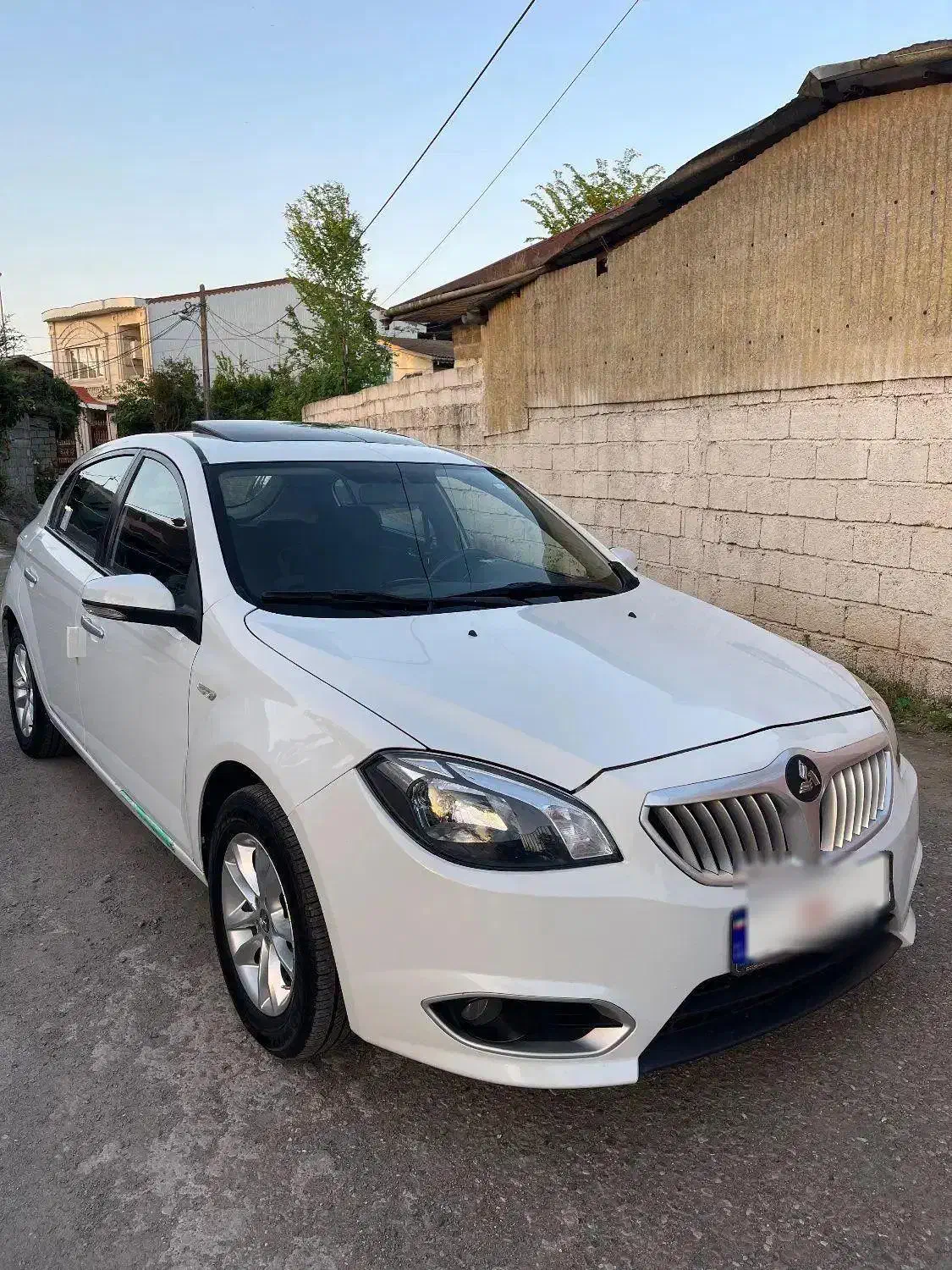 برلیانس مدل ۹۶بدون رنگ ۱۰۰تا کار واقعی|خودرو سواری و وانت|رشت, پل تالشان|دیوار