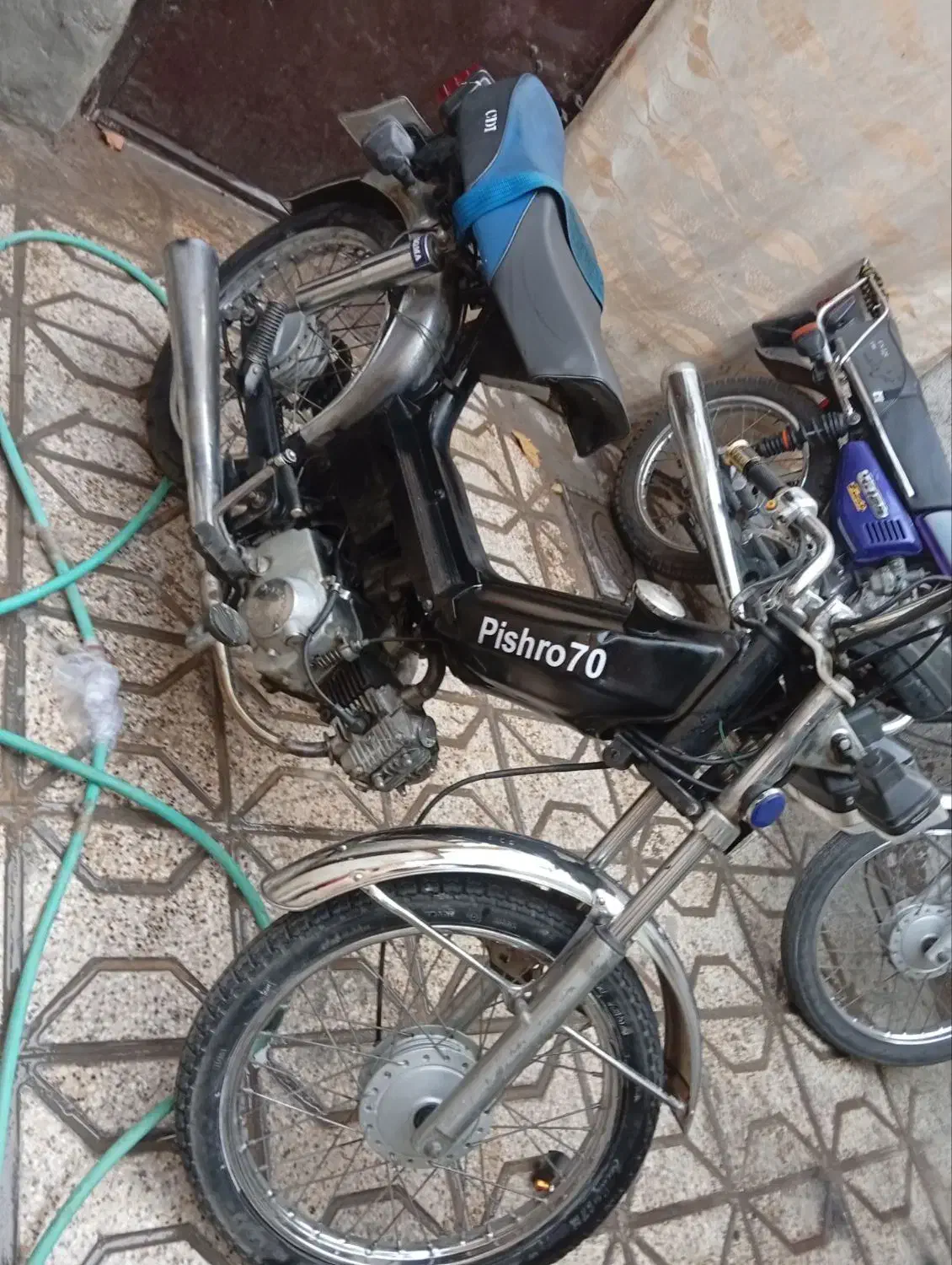 هندا 70|موتورسیکلت|مشهد, رده|دیوار
