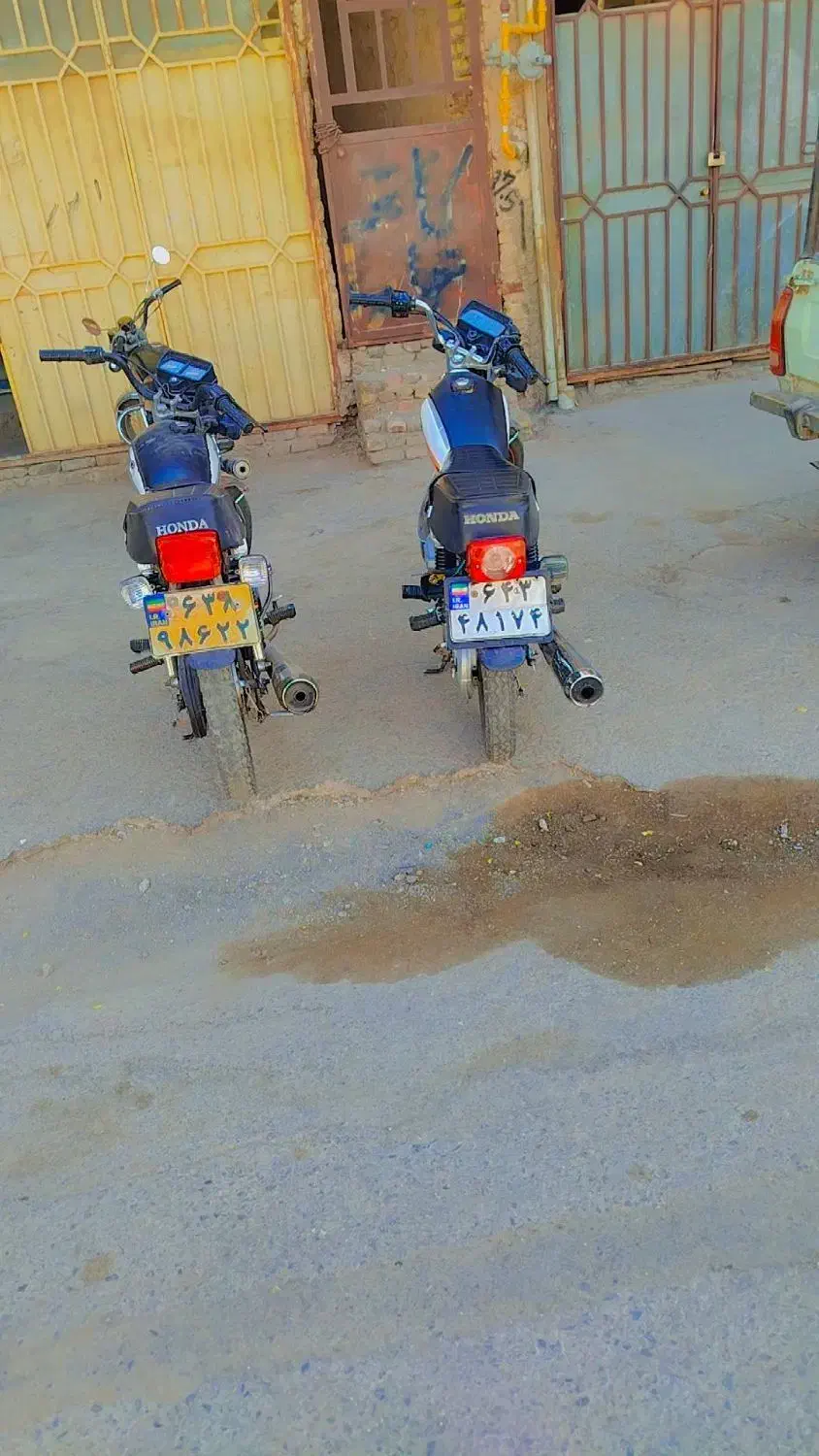 هندا۲۰۰همتاز هندا۱۲۵بهرو|موتورسیکلت|یزد, |دیوار