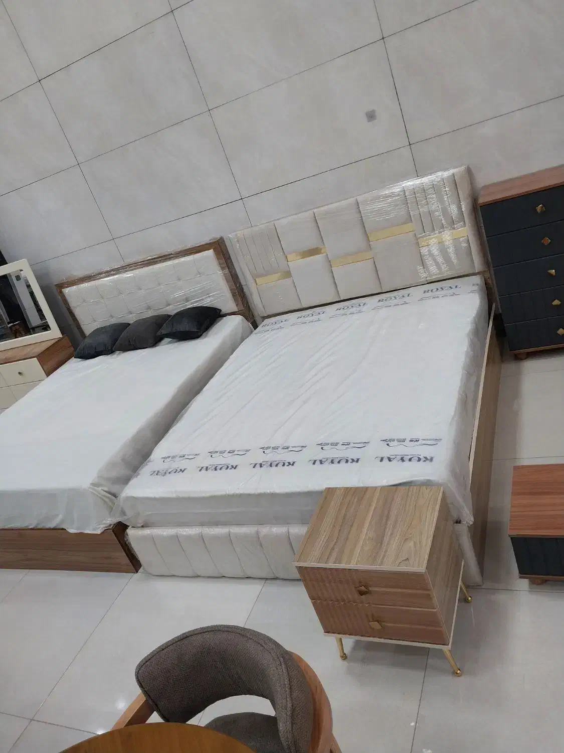 تخت و سرویس دو نفره|تخت و سرویس خواب|کرمانشاه, |دیوار