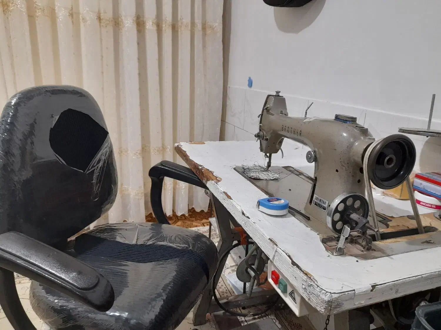 چرخ خیاطی|چرخ خیاطی و ریسندگی|خمین, |دیوار