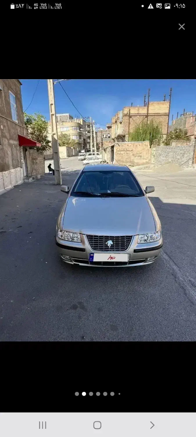 سمند۸۳xu7|خودرو سواری و وانت|دورود, |دیوار