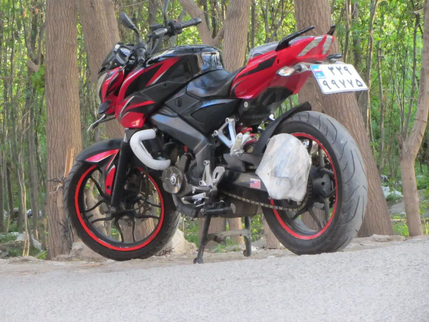 ns200|موتورسیکلت|محمدشهر, کوی بهار|دیوار