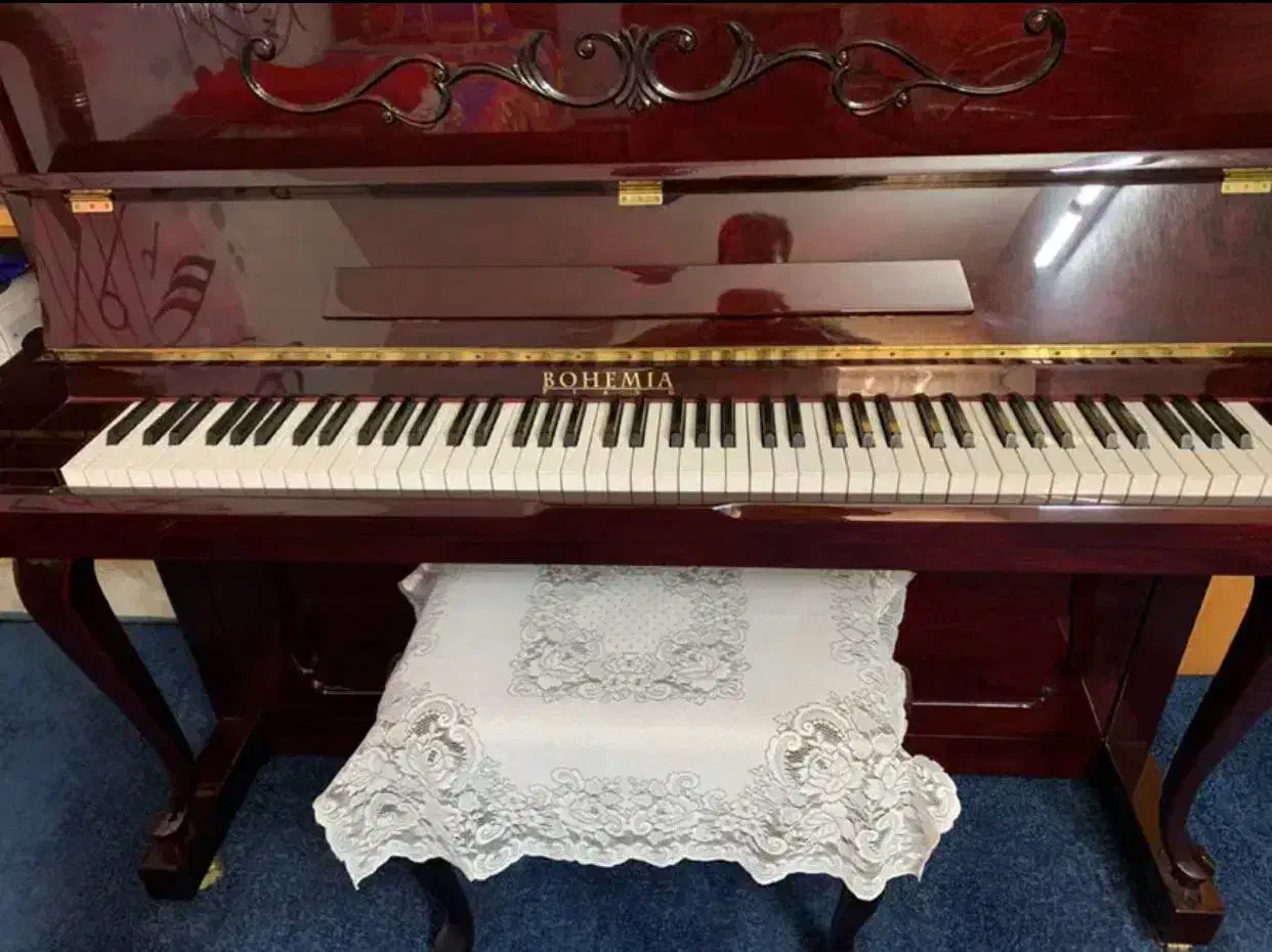 پیانو اگوستیک بوهمیا|پیانو، کیبورد، آکاردئون|اصفهان, پروین|دیوار