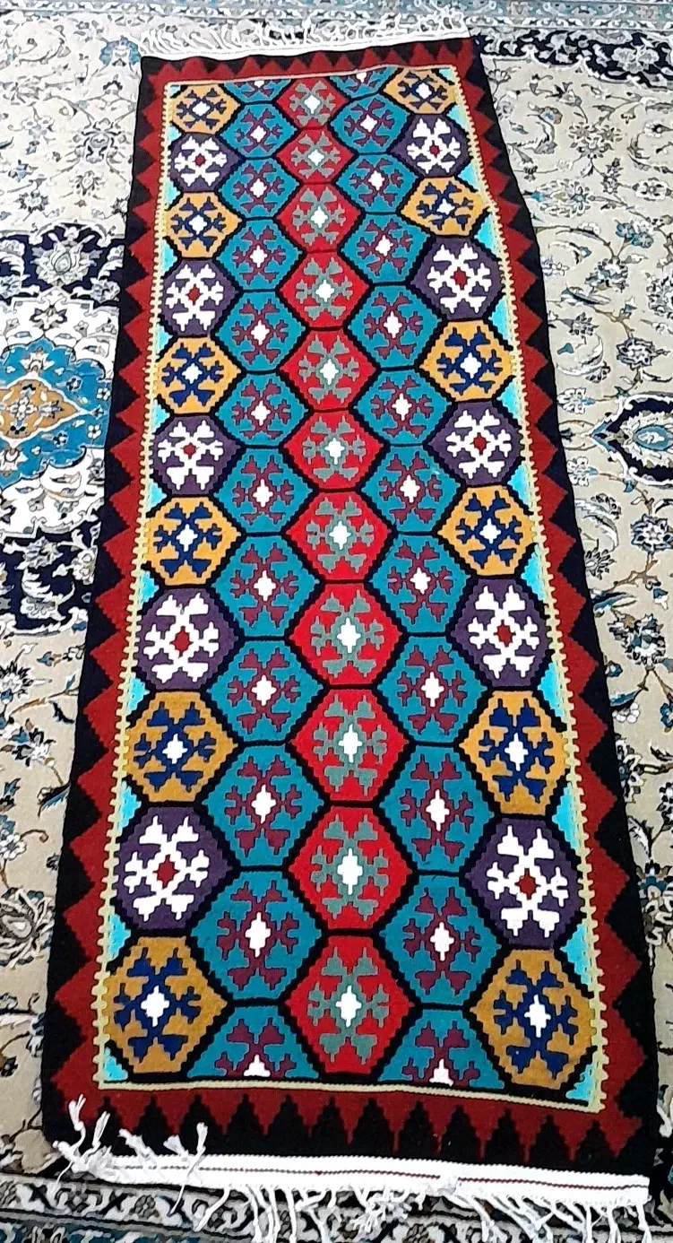 گلیم|گلیم، جاجیم، گبه|زنجان, |دیوار