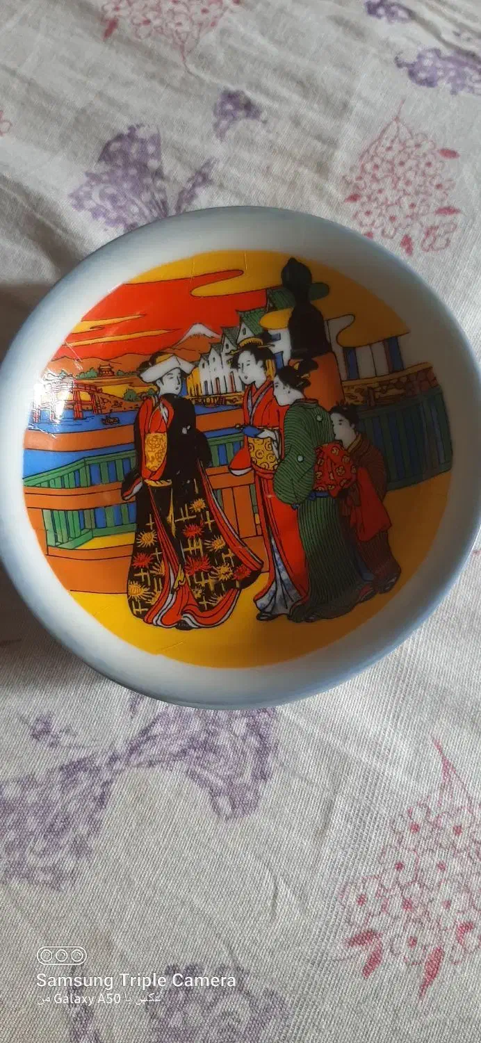 زیراستکان کلکسیونی خیلی قدیمی کنگاور|کلکسیون اشیاء عتیقه|کنگاور, |دیوار