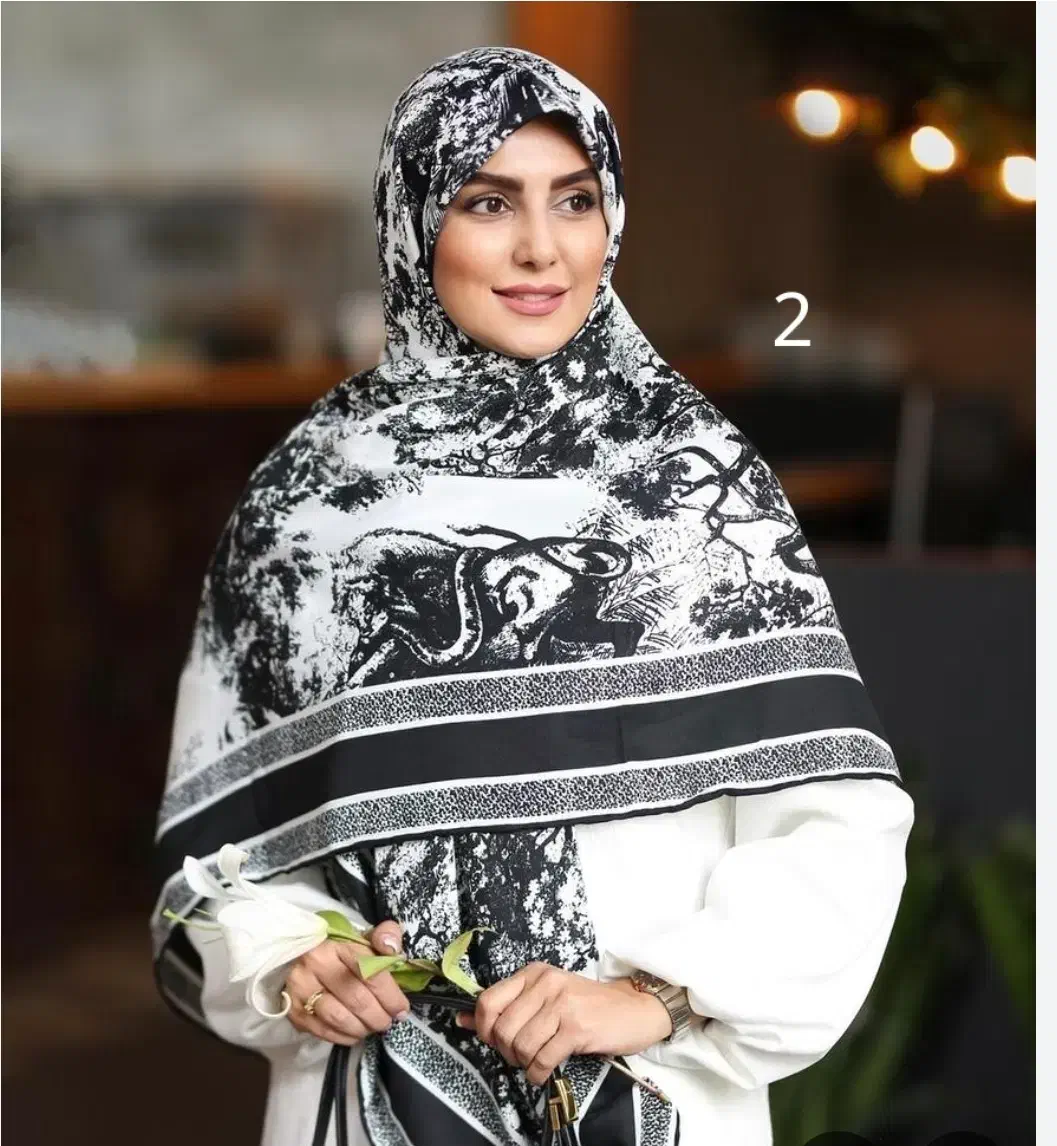 روسری پاییزه طرح جنگل|لباس|کرج, گوهردشت|دیوار