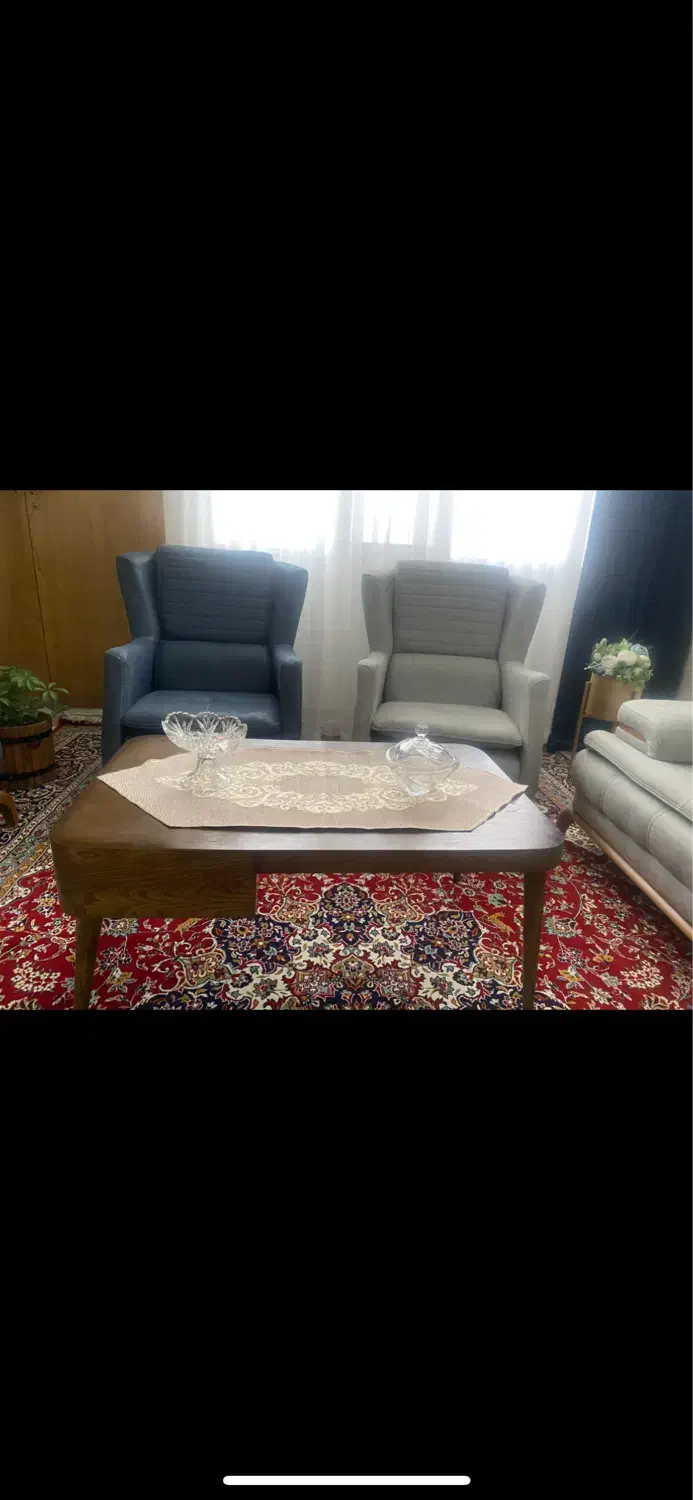 میز جلو مبلی چوب راش اصل، شیک و کمجا|مبلمان خانگی و میز عسلی|تهران, امیرآباد|دیوار