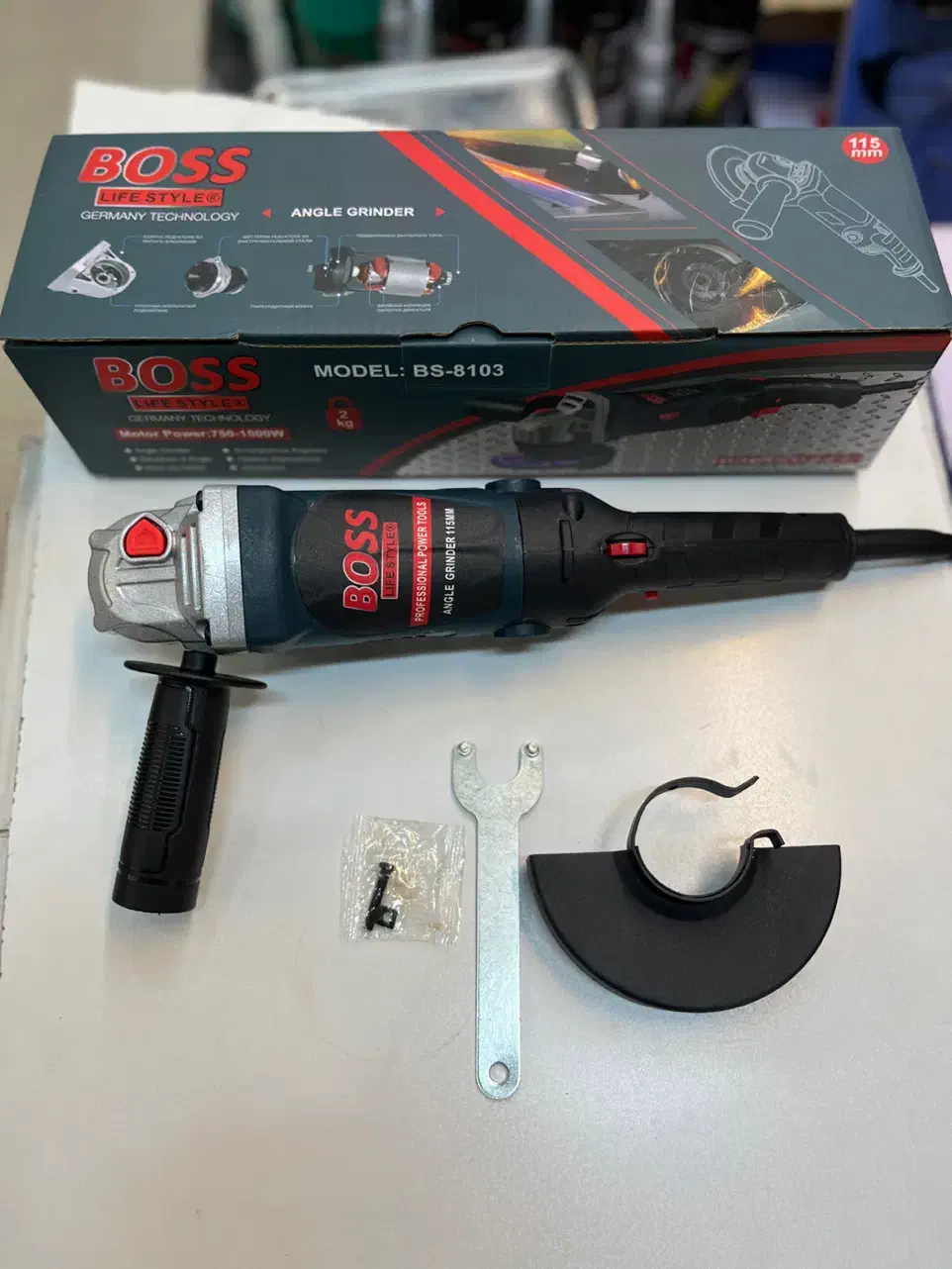 مینی فرز دسته بلند(متوسط) دیمردار باس|ابزارآلات|گرگان, |دیوار