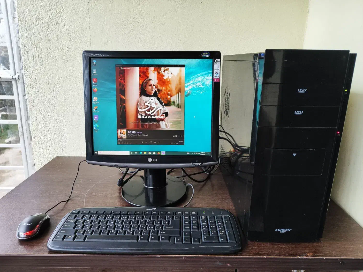 کامپیوتر ۴هسته رم ۸ ddr3 هارد ۵۰۰ گرافیک ۱|رایانه رومیزی|چالوس, |دیوار