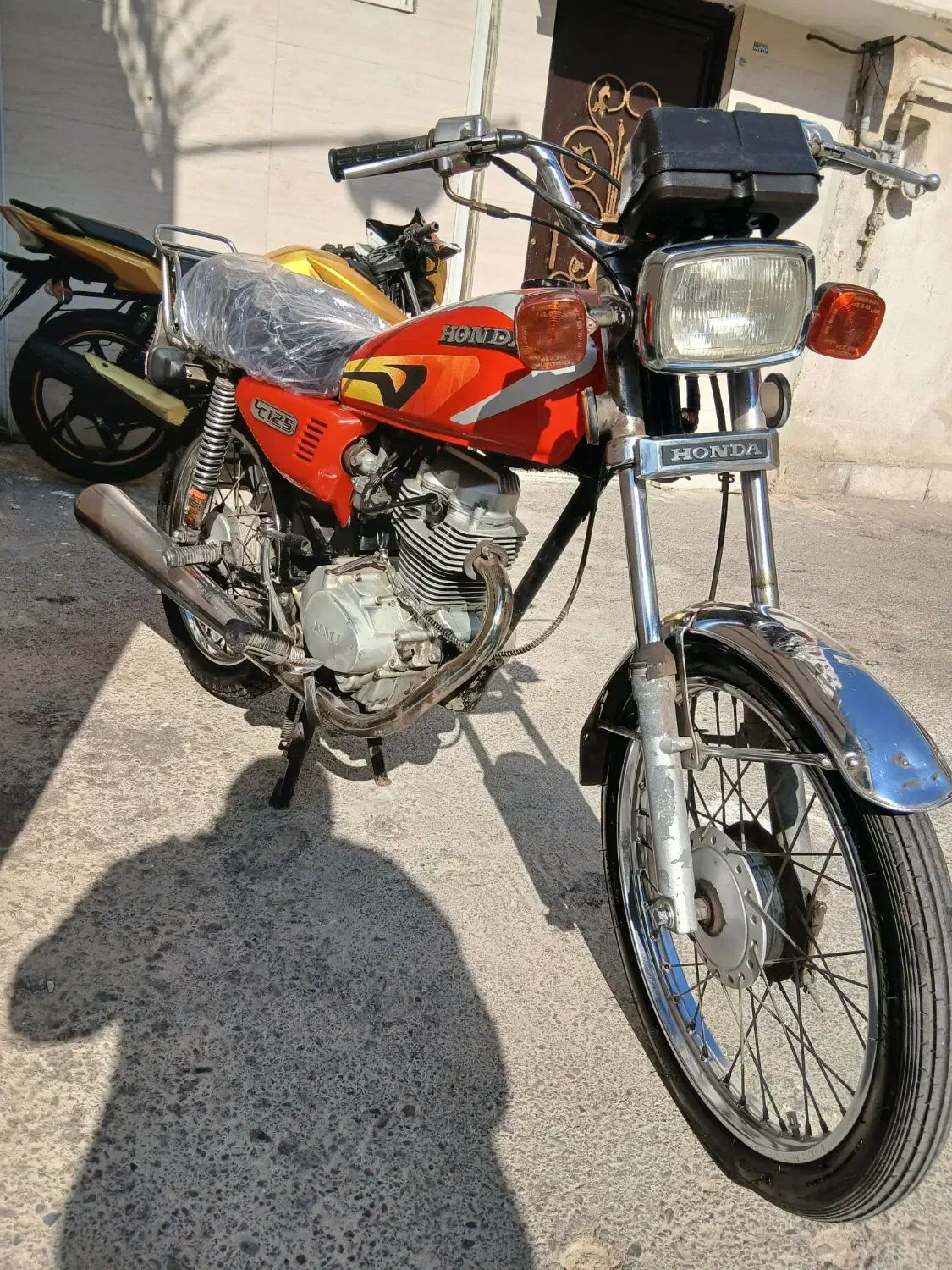 هندا ۱۲۵ مزائده فروش فوری|موتورسیکلت|تهران, یافت آباد جنوبی|دیوار