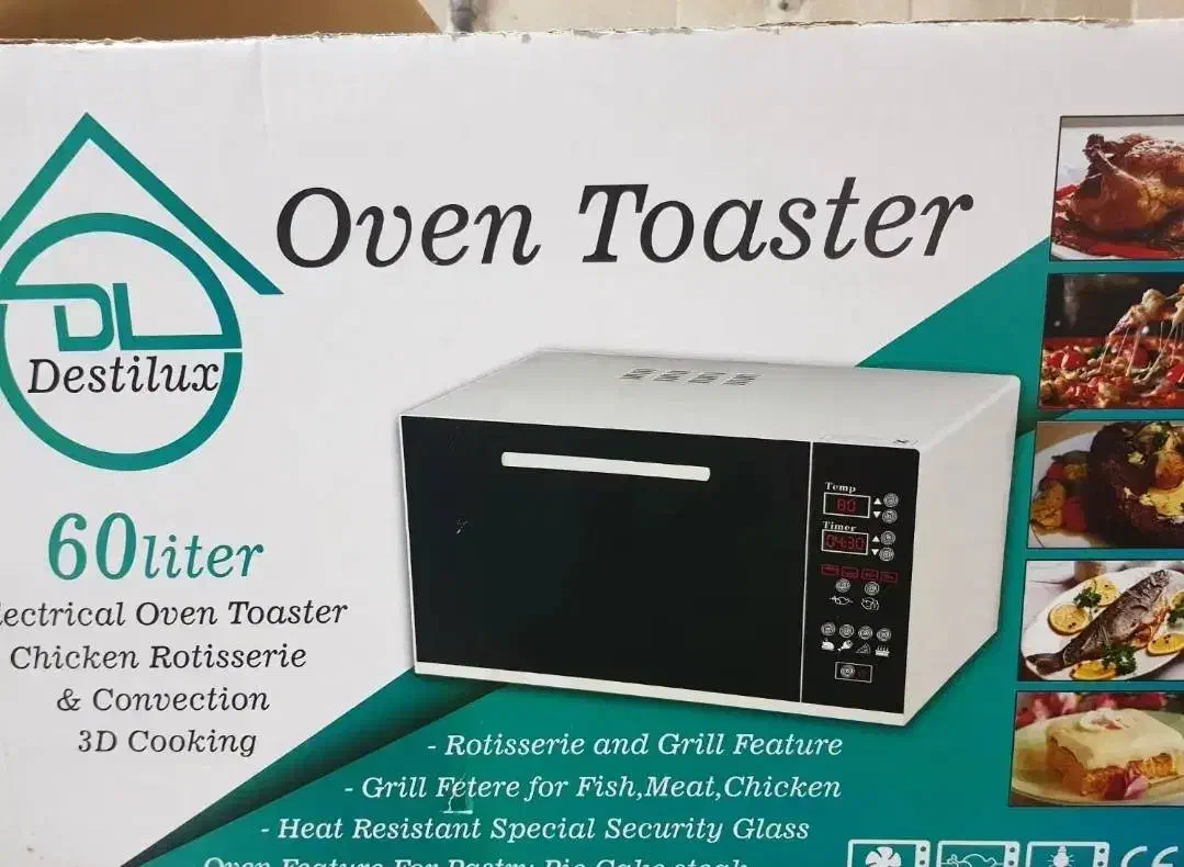 تستر ۶۰ لیتری آون تستر تمام لمسی|اجاق گاز و لوازم برقی پخت‌وپز|تهران, صد دستگاه|دیوار