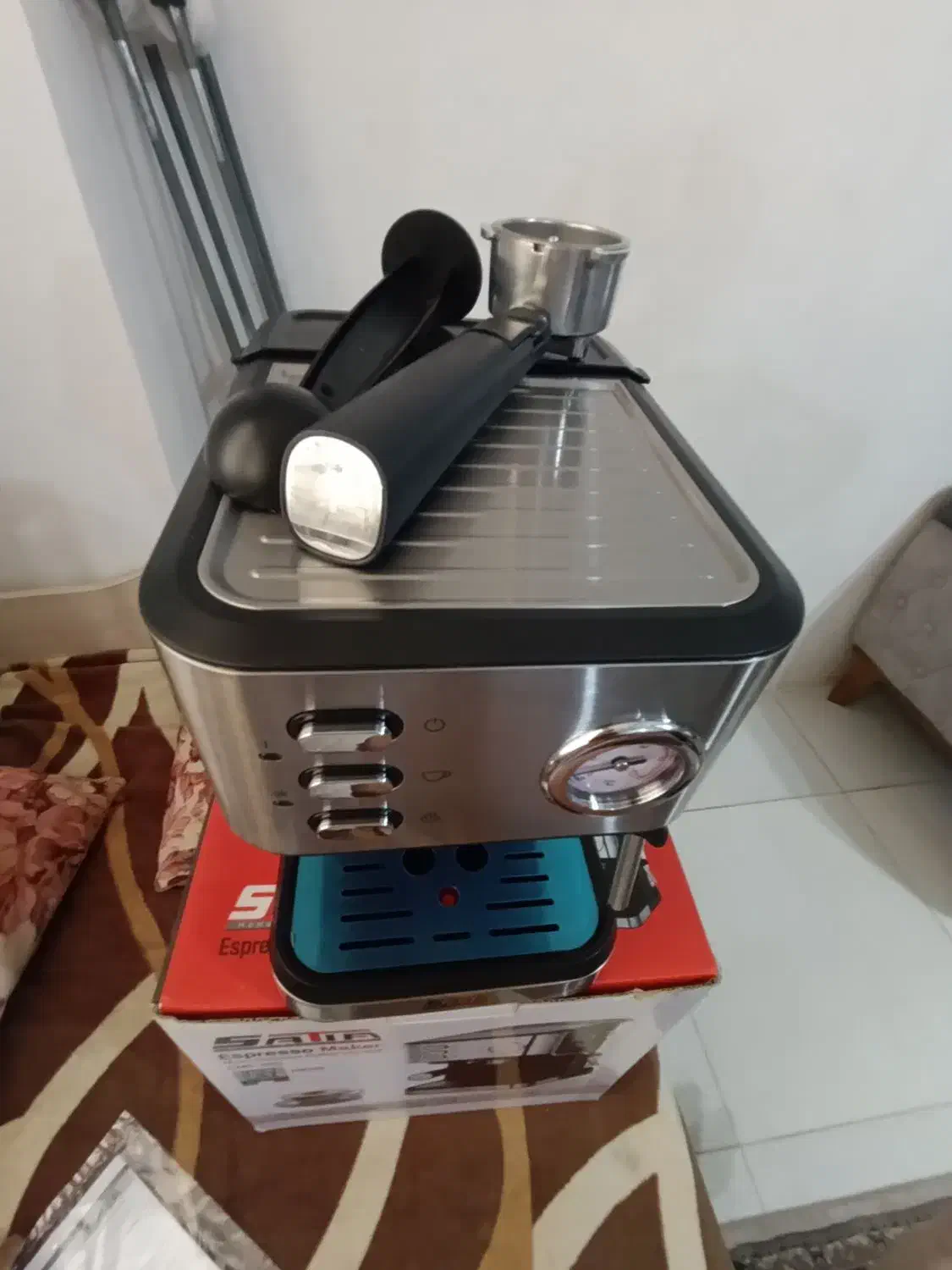 اسپرسو ساز Satiaمدل cms905|سماور، چای‌ساز، قهوه‌ساز|فردیس, داوری|دیوار