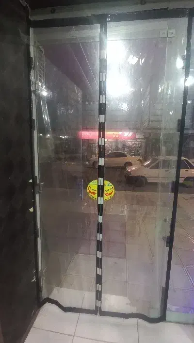 پرده پلاستیکی آهنربایی ۱۰۰×۲۴۰|پرده، رانر، رومیزی|آبدانان, |دیوار