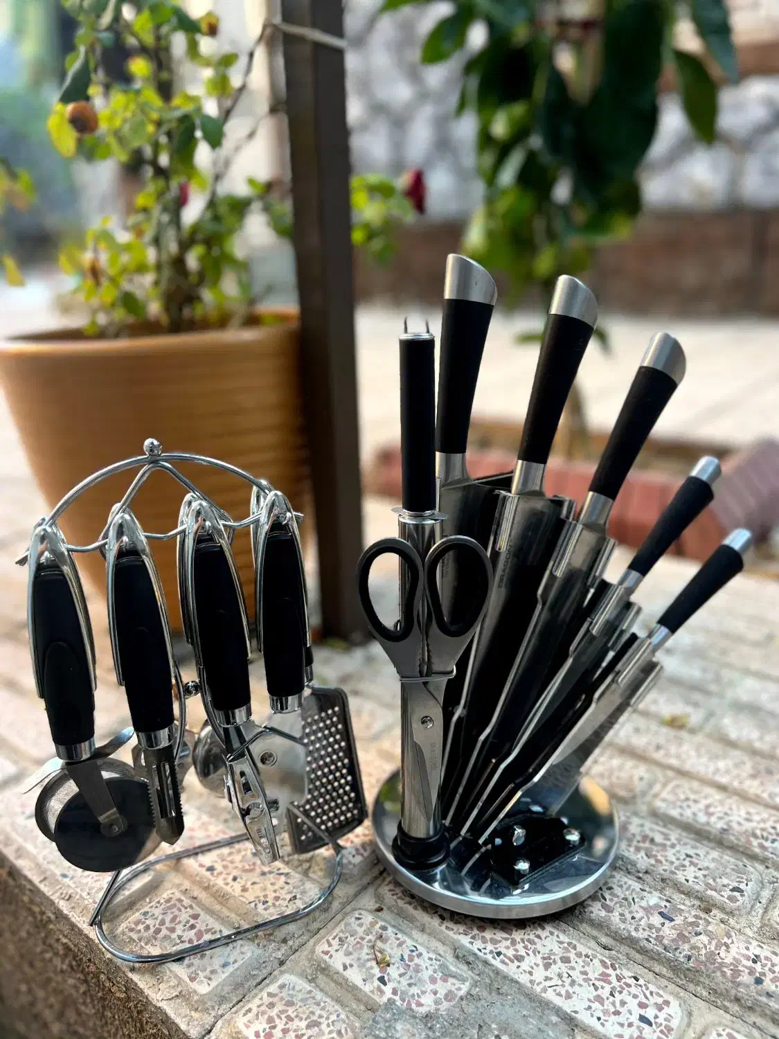 سرویس کارد آشپزخانه|ظروف پختوپز|سلماس, |دیوار