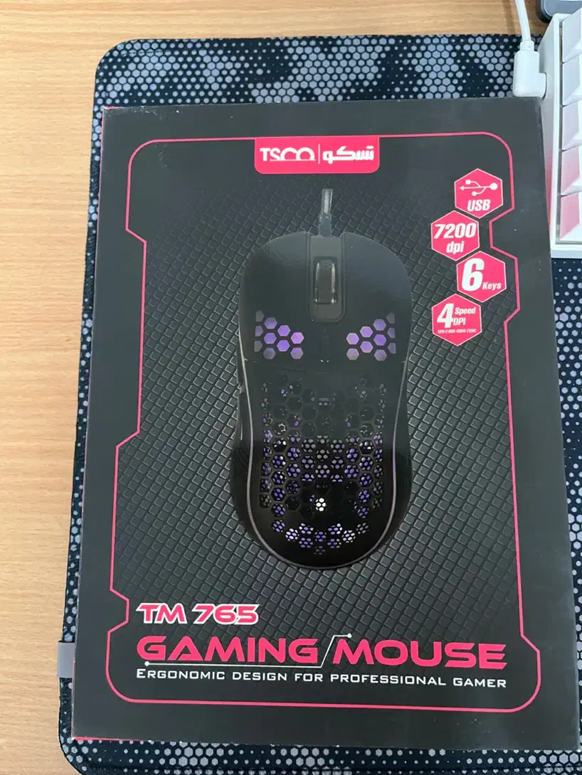 ماوس گیمینگ تسکو در حد نو|قطعات و لوازم جانبی رایانه|مشهد, صیاد شیرازی|دیوار