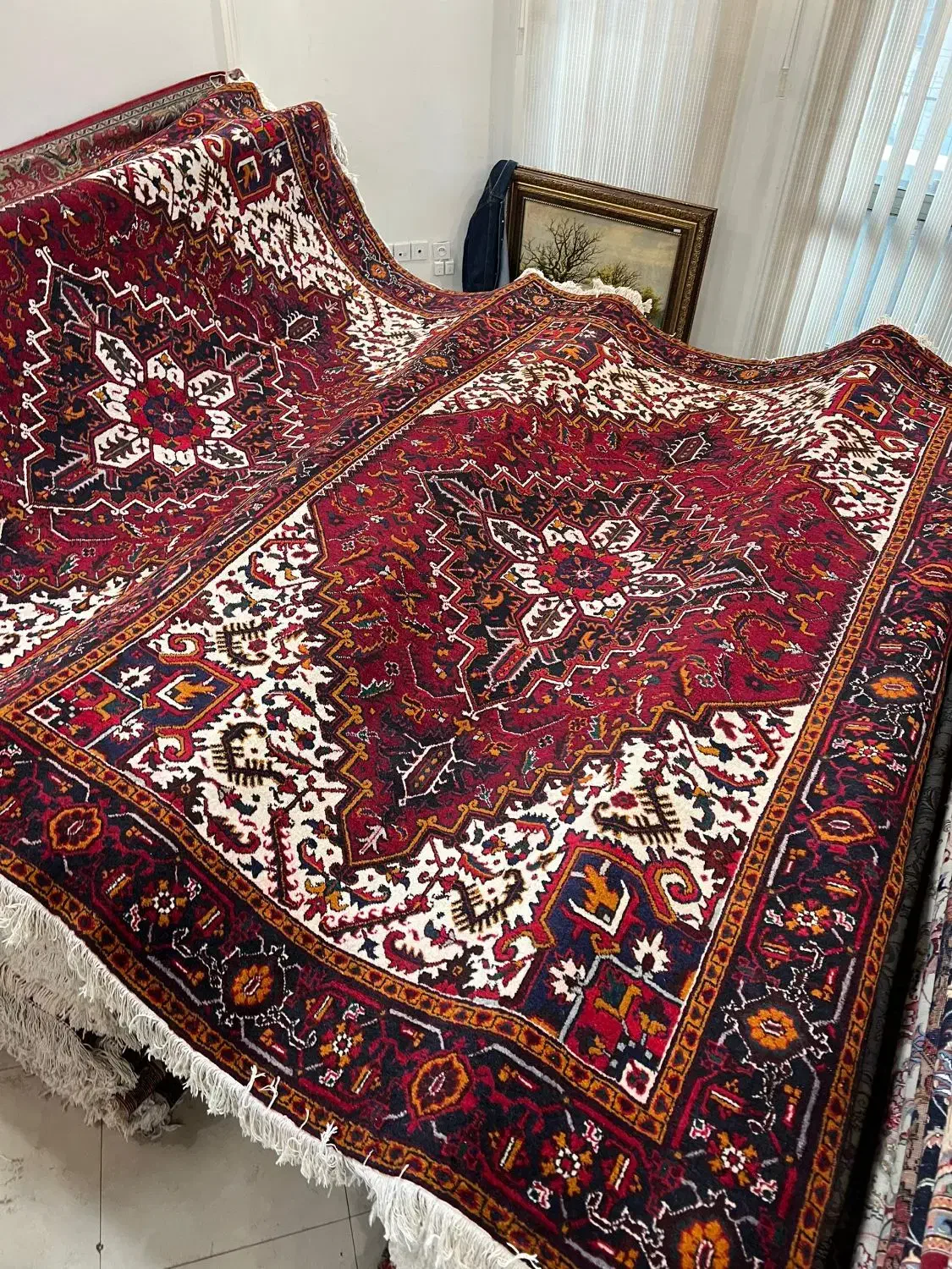 جفت ۶متری هریس دستبافت تبریز|فرش|تهران, جهاد|دیوار