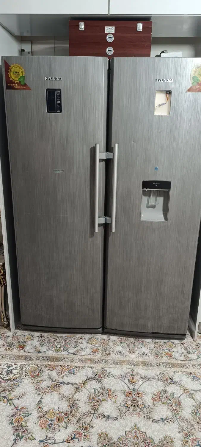 یخچال دوقلو|یخچال و فریزر|قدس, شهر‌قدس|دیوار