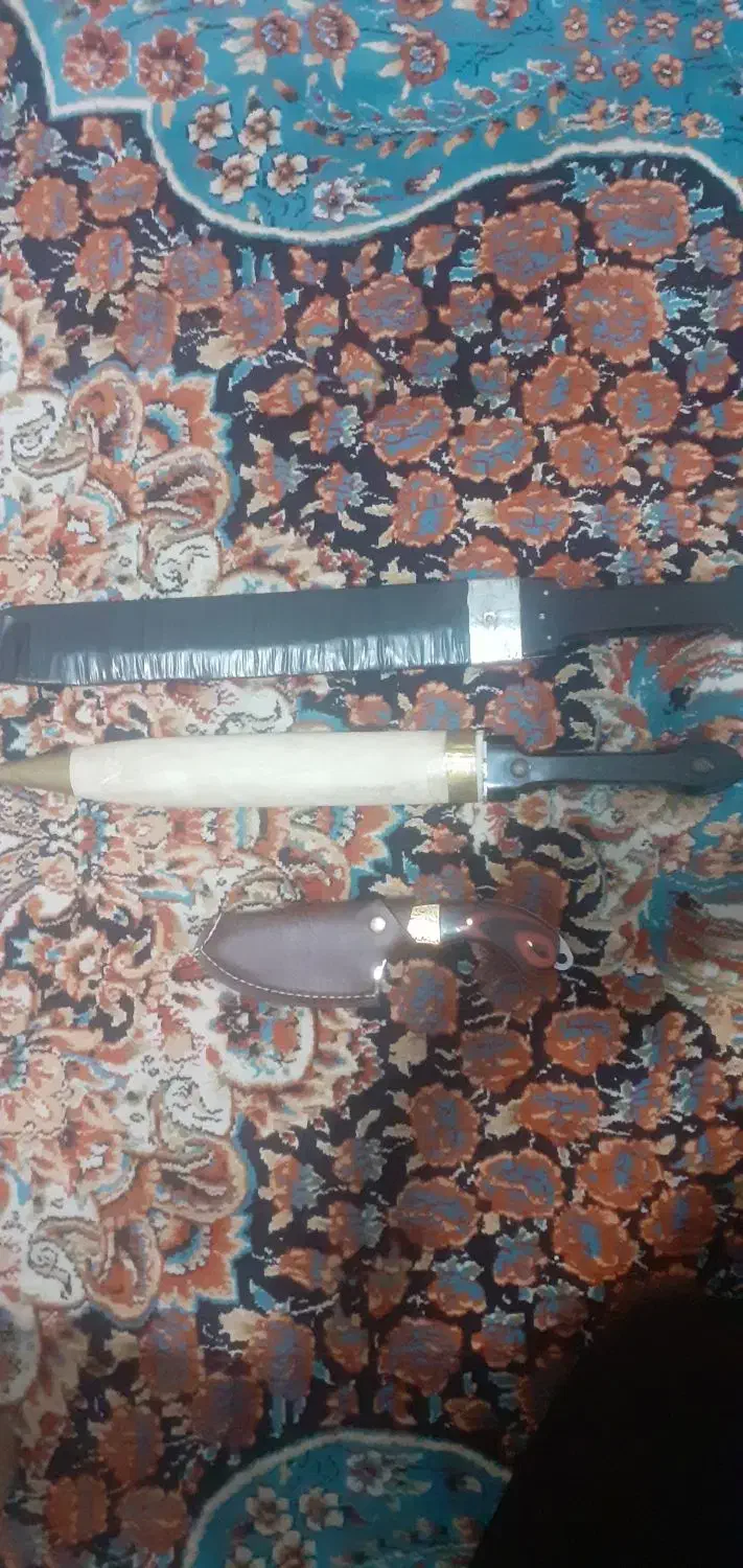 ۲عدد چاقو زنجان|کلکسیون اشیاء عتیقه|پاکدشت, حصار امیر|دیوار