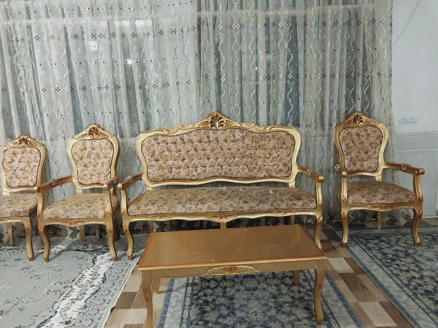 مبل سلطنتی|مبلمان خانگی و میز عسلی|خرمآباد, |دیوار