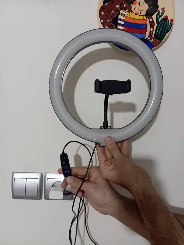 رینگ لایت ۳ رنگ متفاوت|لوازم جانبی موبایل و تبلت|ورامین, شهرک فاطمیه|دیوار