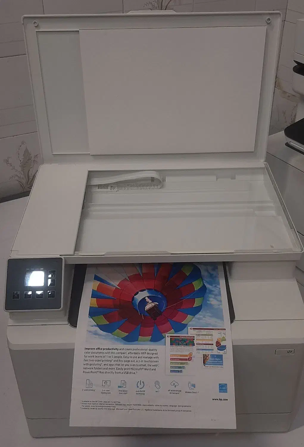 پرینتر رنگی سه کاره ۱۸۰n|پرینتر، اسکنر، کپی، فکس|شیراز, شهرک مفتح|دیوار