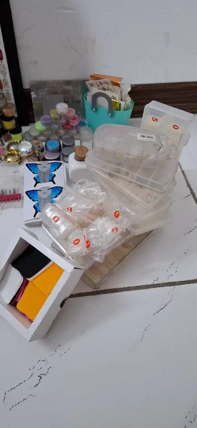 لوازم کاشت ناخن|آرایشی، بهداشتی، درمانی|تهران, دولتخواه جنوبی|دیوار