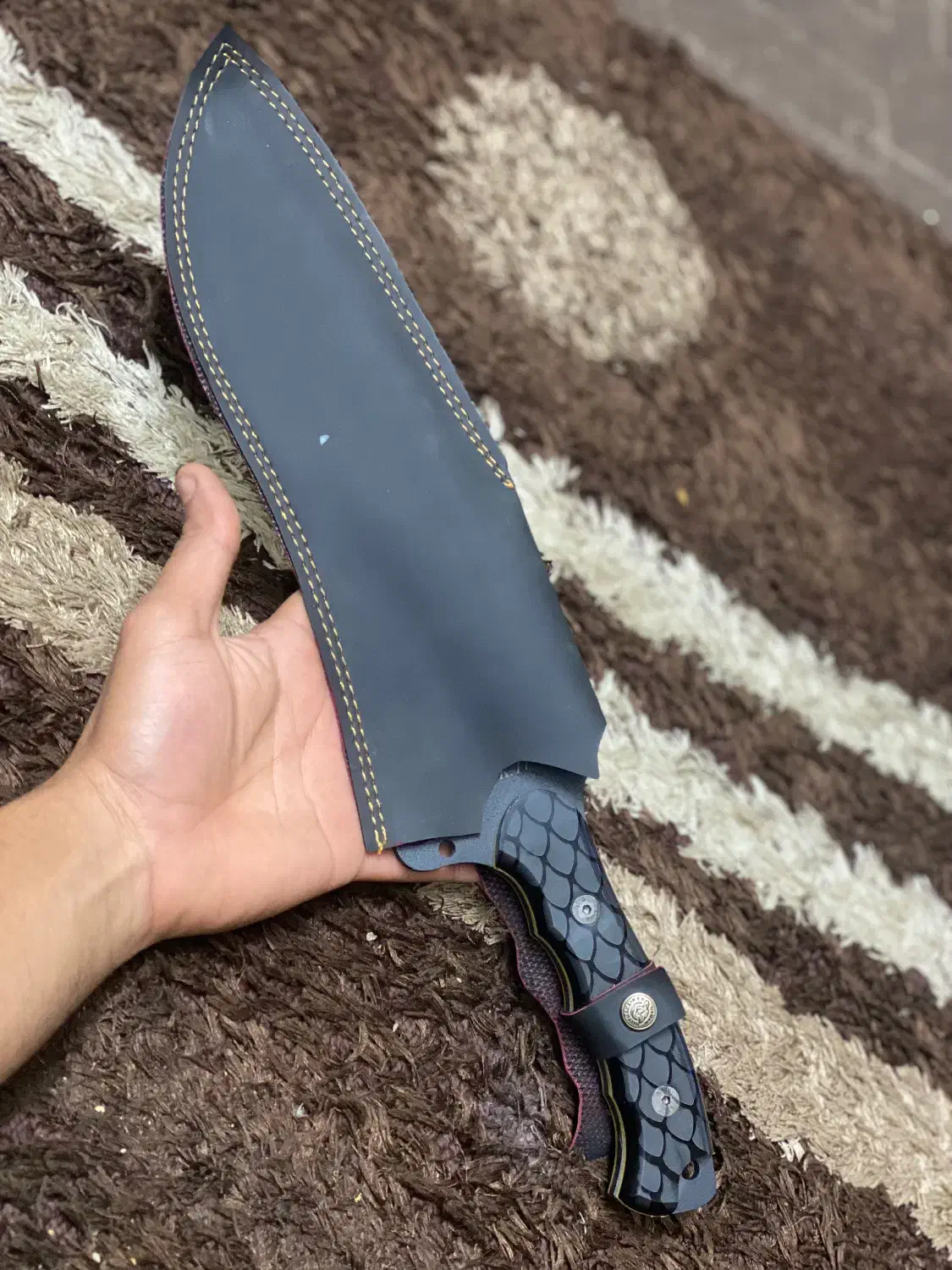 چاقو با غلاف آکبند|کلکسیون اشیاء عتیقه|فاضل آباد, |دیوار