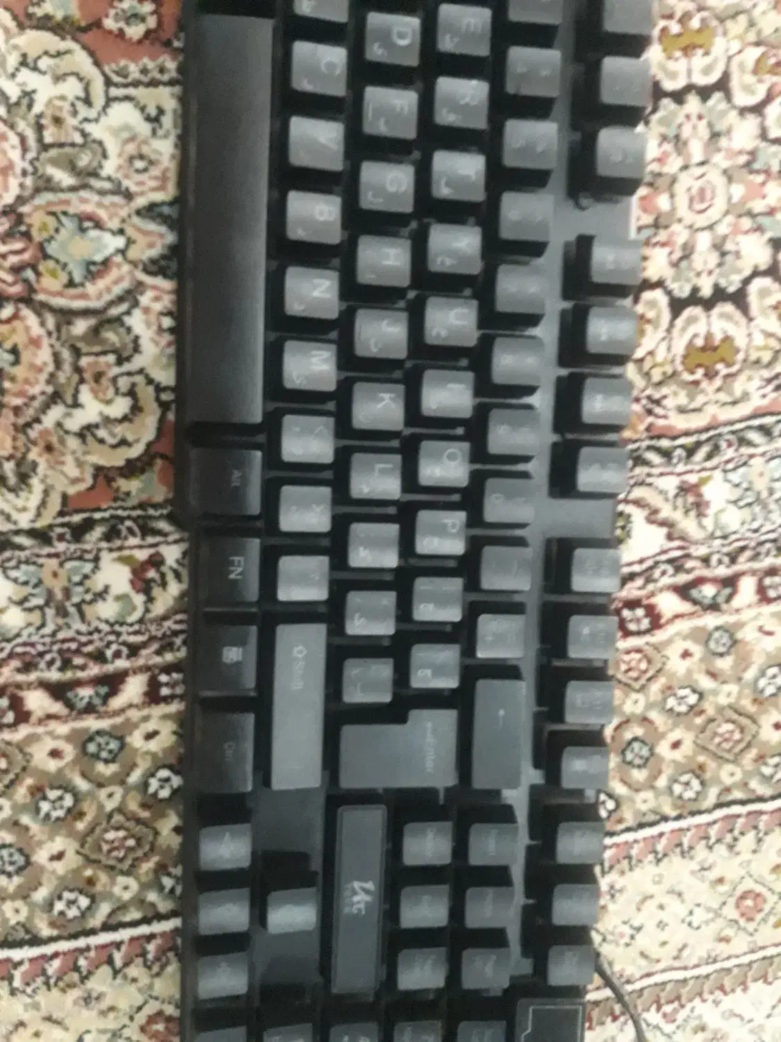 کیبورد RGB tech|قطعات و لوازم جانبی رایانه|ملارد, |دیوار