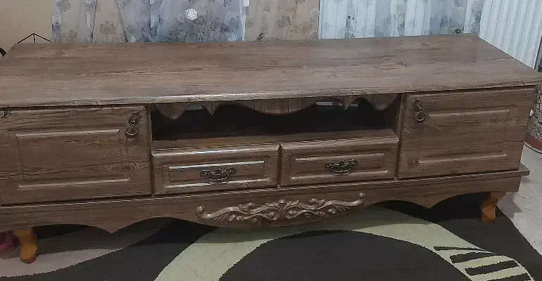 میز تلوزیون چوبی درحد نو ۳میلیون|میز تلویزیون|هشتگرد, تهران دشت|دیوار