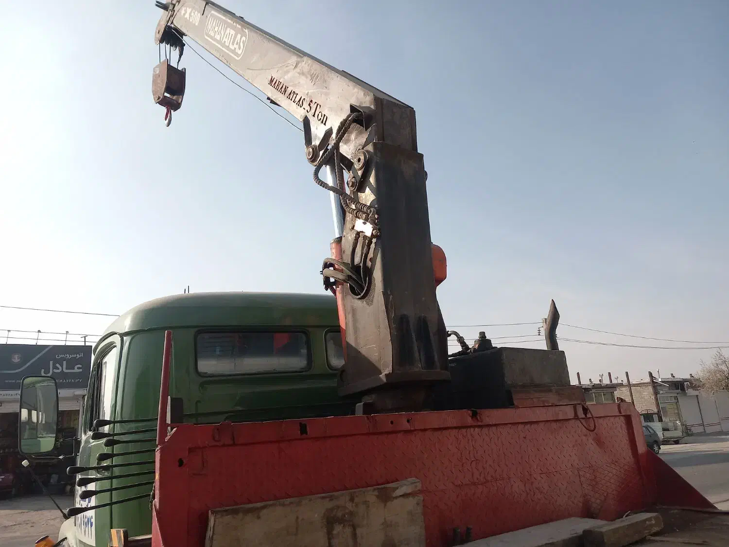 جرثقیل 5تن ماهان اطلس بنز 911|خودرو سنگین|خسروشاه, |دیوار