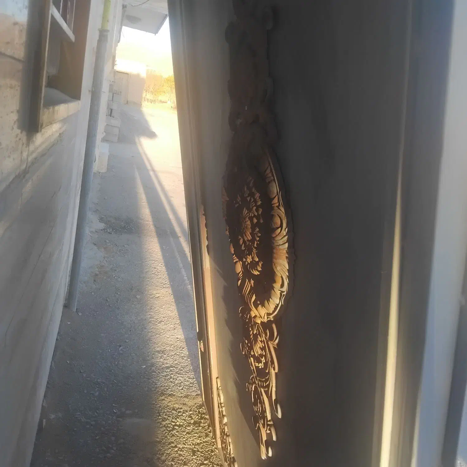 درب حیاط|مصالح و تجهیزات ساختمان|خنداب, |دیوار